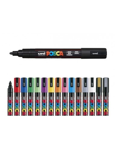 PENNARELLO MEDIO UNIPOSCA VARI COLORI* da 3,29 € - R&D Cartoleria