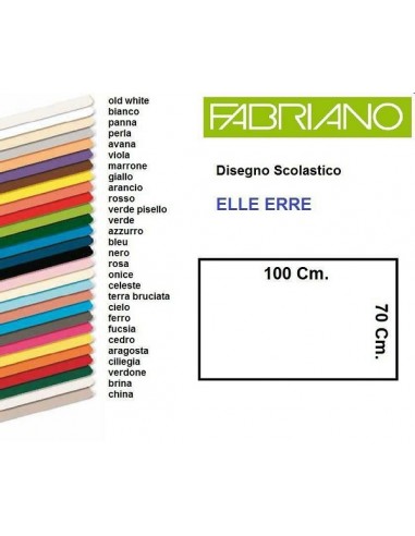 FOGLIO FABRIANO ARANCIO 70 X 100 * da 0,73 € - R&D Cartoleria